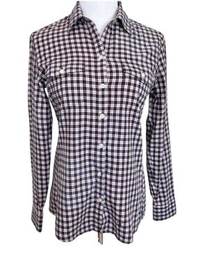 Banana Republic Soft Wash Button Down Shirt Women’s Size S